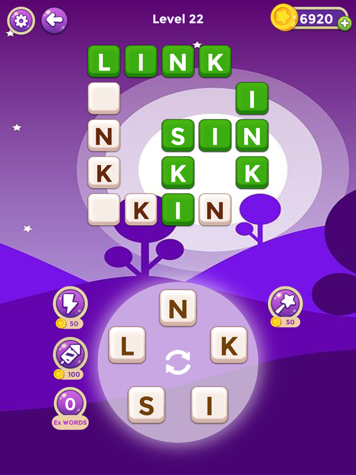 Word Cross-Word Search