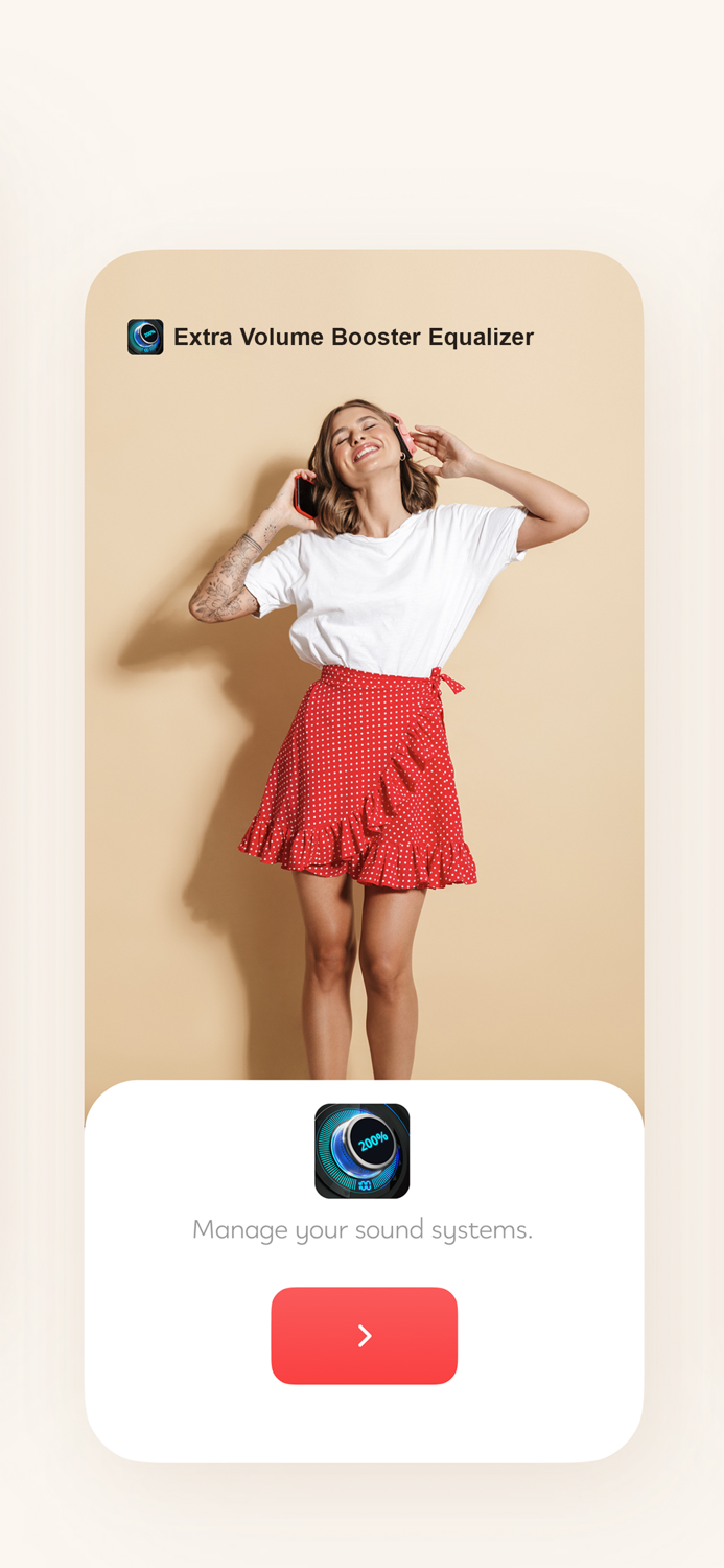 Extra Volume Booster Equalizer