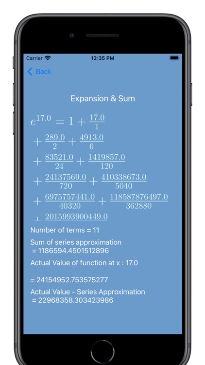 Power Series Calculator