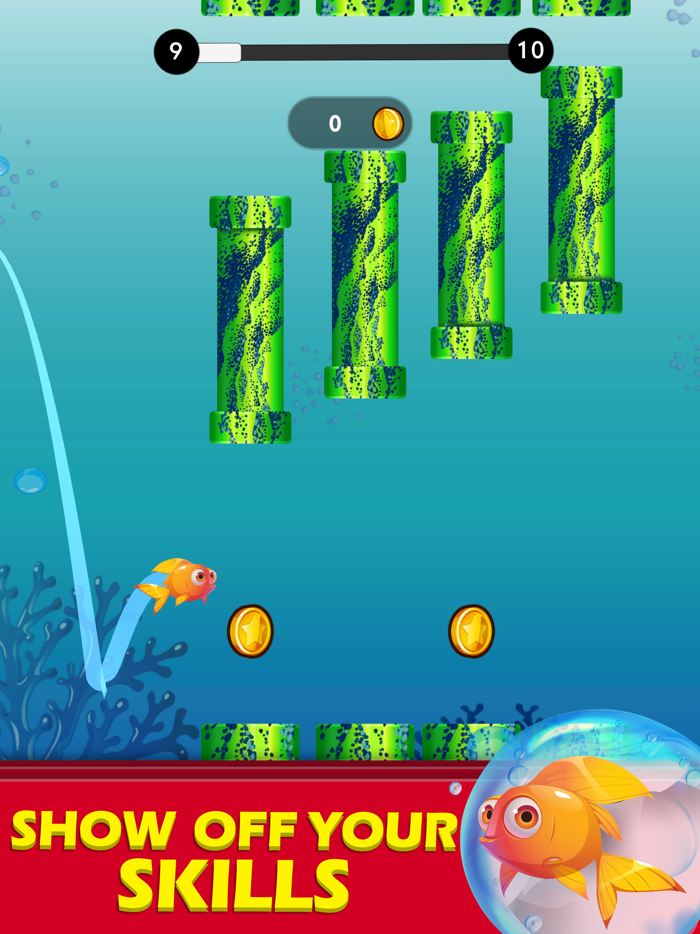 Melvin the swimming Fish