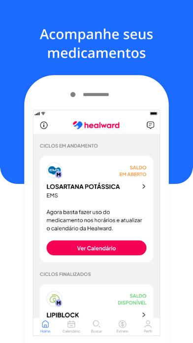 Healward - Cashback da Saúde Screenshot