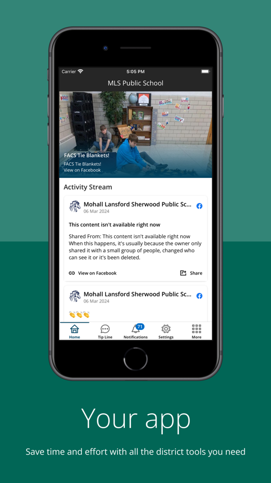#1. MLS Public School (iOS) 由: MOHALL-LANSFORD-SHERWOOD SCHOOLS