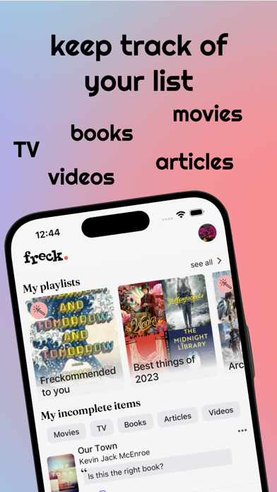 Freck - Make Your Media Social Screenshot