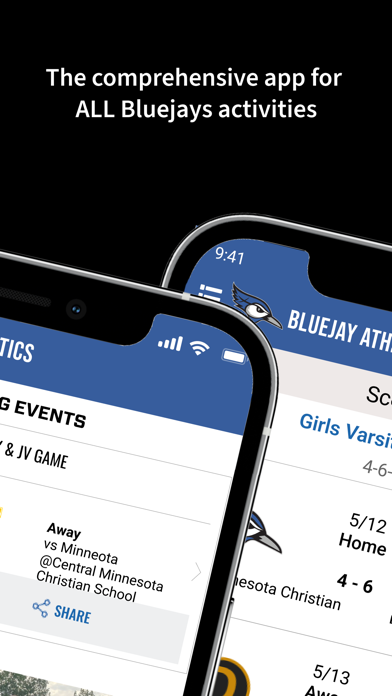 Bluejay Athletics Screenshot
