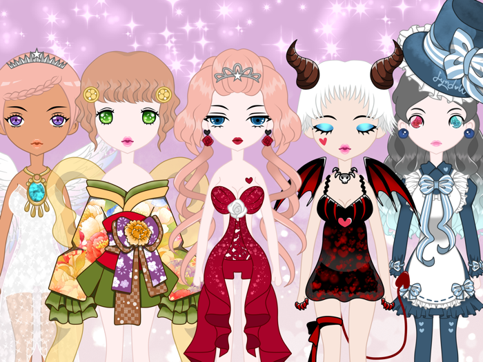 LynDoll Fashion Idol Dress up