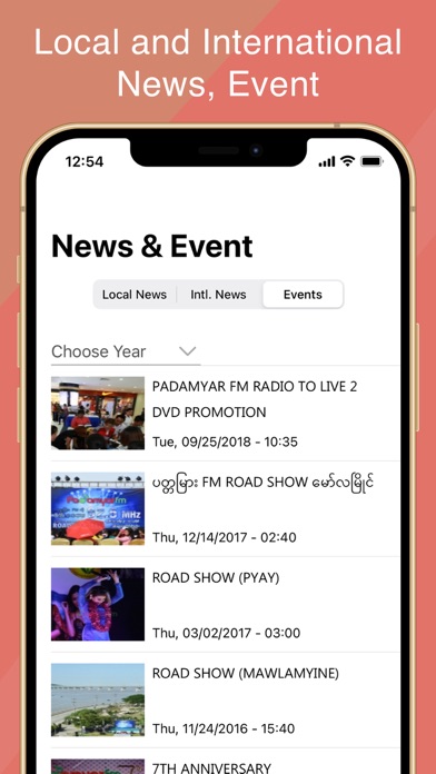 Padamyar FM Screenshot