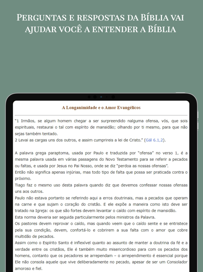 Perguntas Respostas da Bíblia