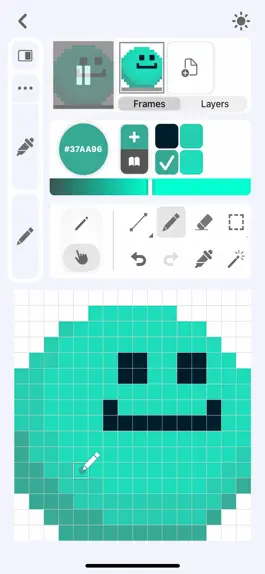 Game screenshot 그리닷 - 픽셀 아트 mod apk