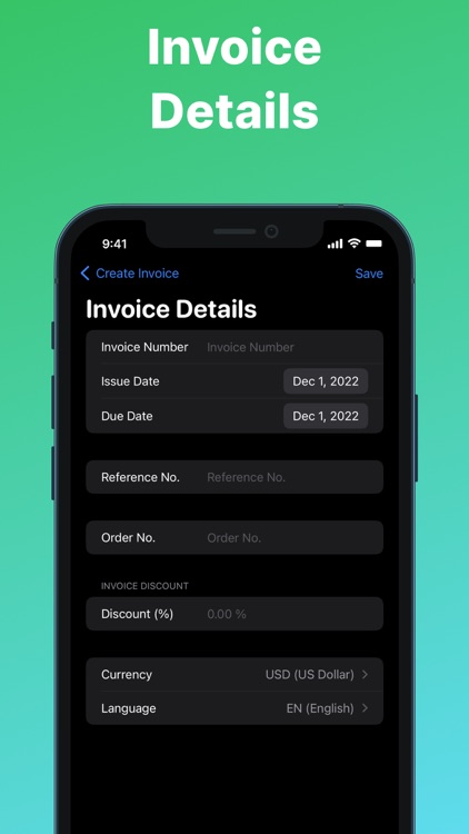 Simple Invoice Maker to Go screenshot-6