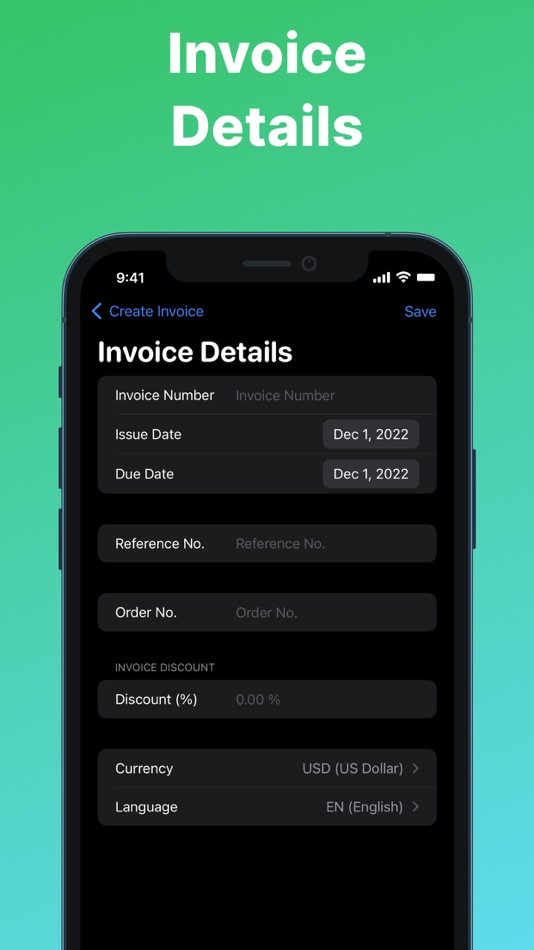 #7. Simple Invoice Maker to Go (iOS) 由: MANIME - Marketing Services