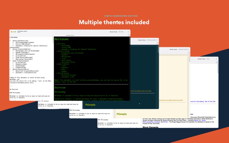 Screenshot #2 pour medit - Quick Markdown Editor
