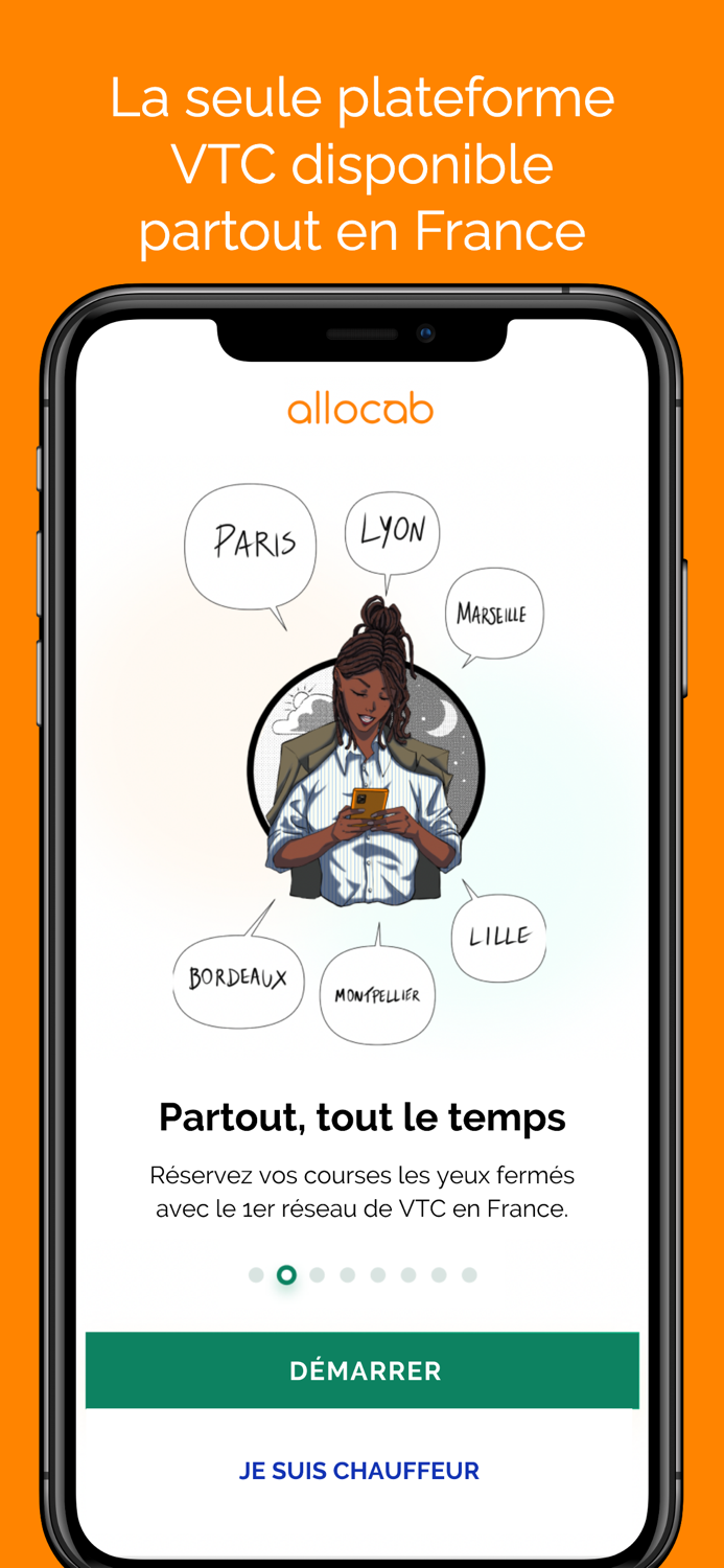 Allocab VTC et Taxi Moto