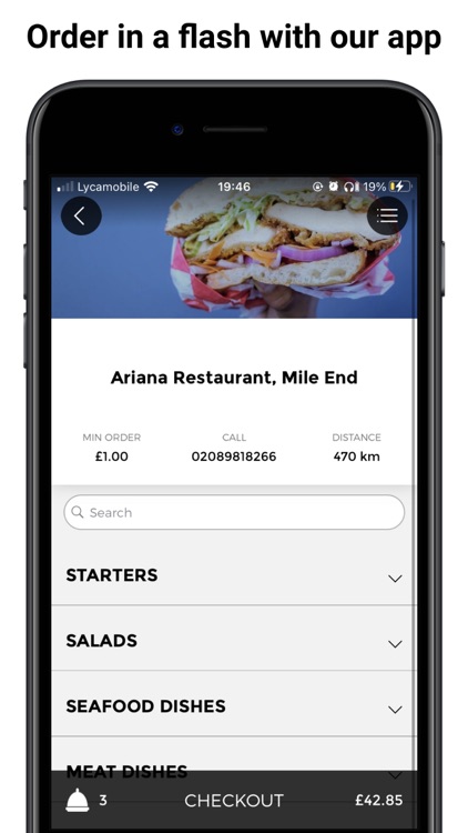 Ariana Restaurant App