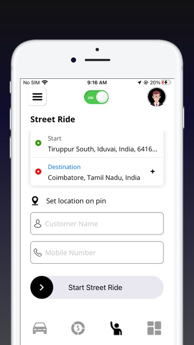 Aruride Driver Screenshot
