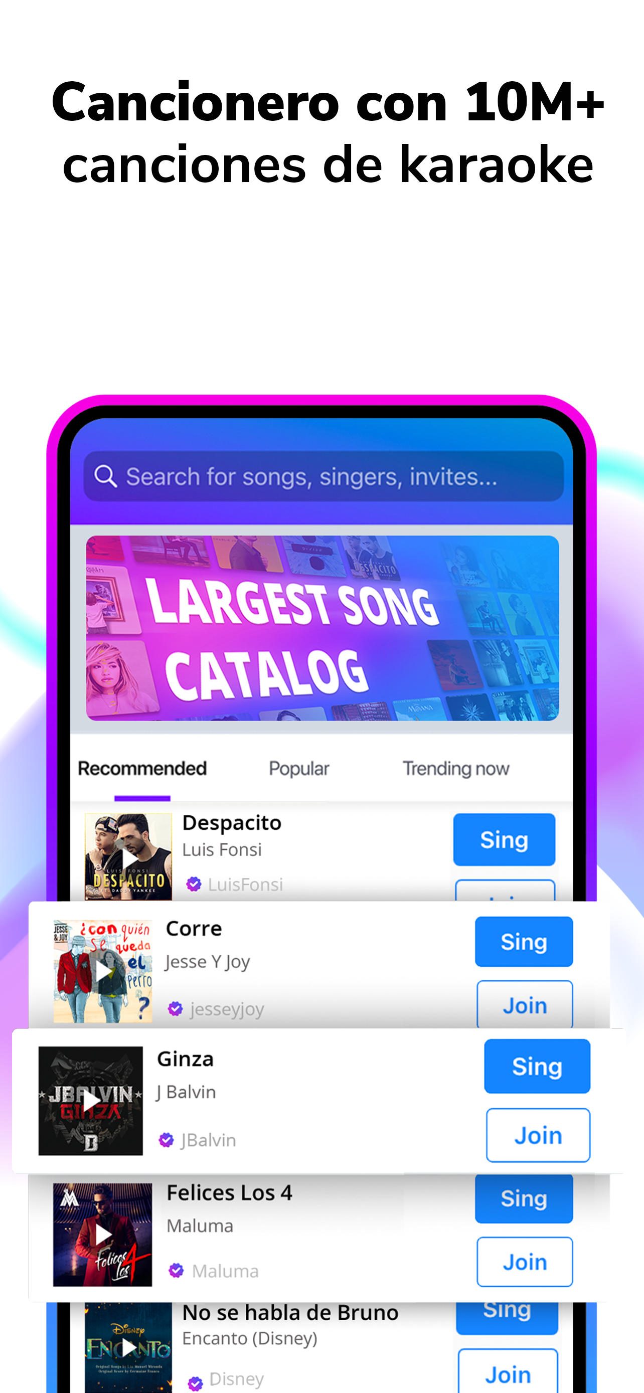 Smule: Karaoke y Graba Música