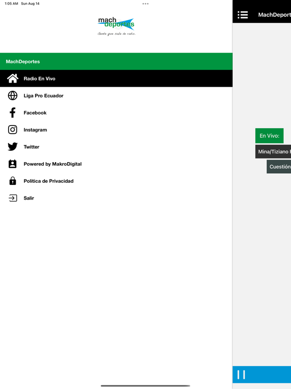 Screenshot #5 pour MachDeportes FM