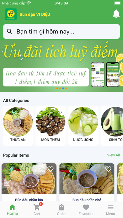 Bún đậu VI DIỆU Screenshot