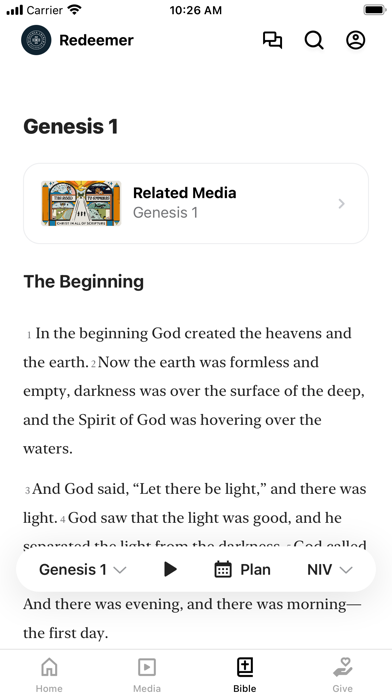 Redeemer Church NC Screenshot