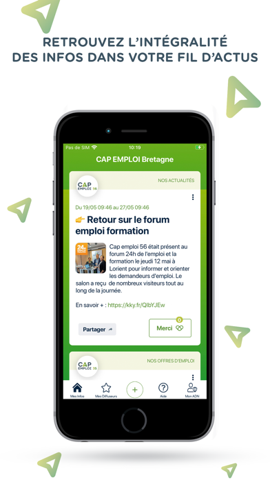 CAP EMPLOI Bretagne Screenshot
