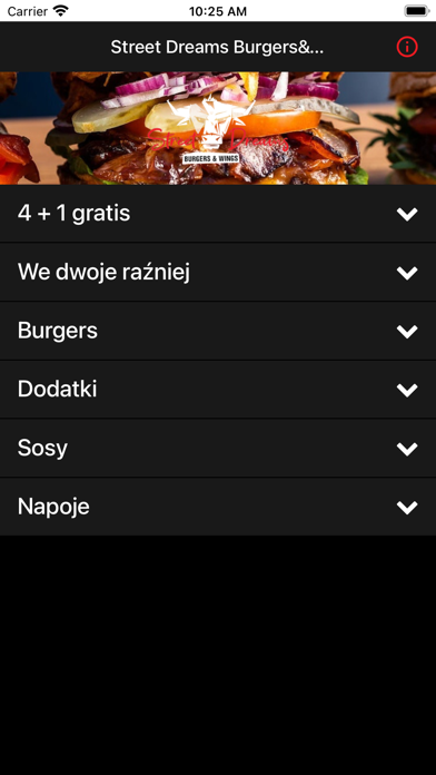 Street Dreams Burgers&Wings Screenshot