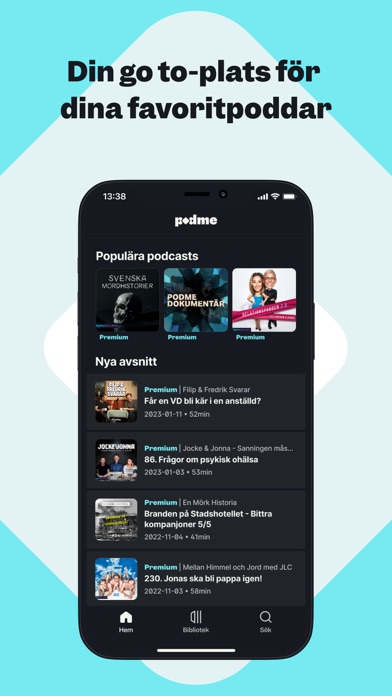 Podme: Premium Podcast Playerのおすすめ画像1