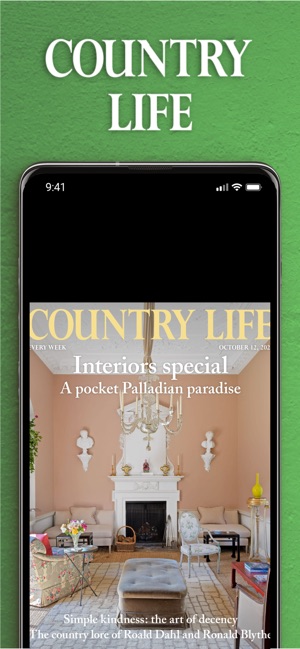 Country Life Annual Magazine - 1000's of magazines in one app