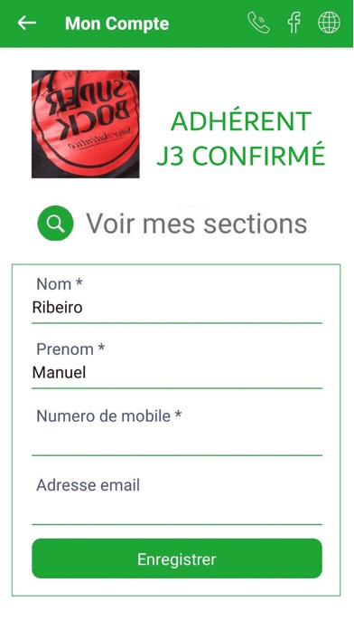 J3 Sports Screenshot