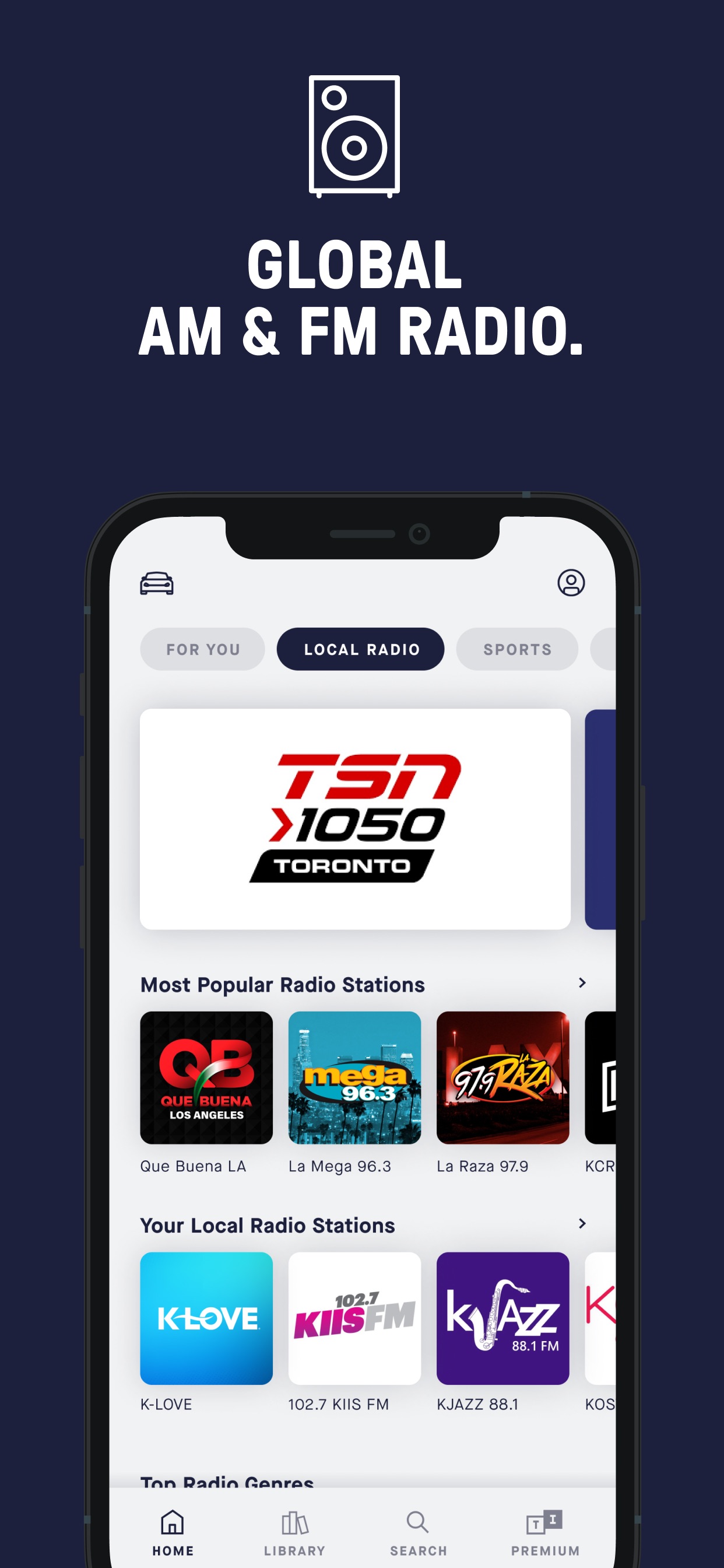 TuneIn Radio: Music & Sports 스크린샷 7