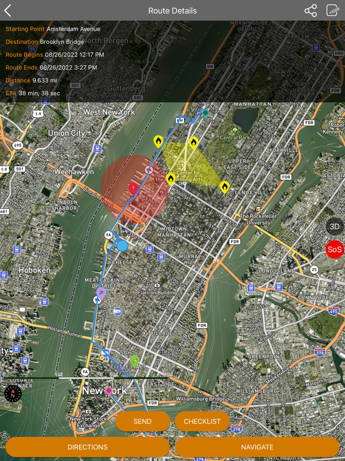 Route Recon-Transit and Security