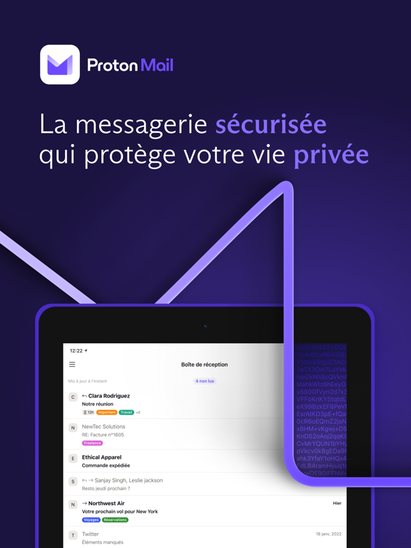 Screenshot #4 pour Proton Mail - Encrypted Email