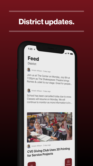 Nedrose School District Screenshot