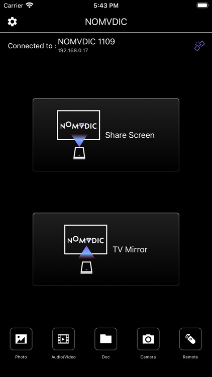 NOMVDIC Remote Control