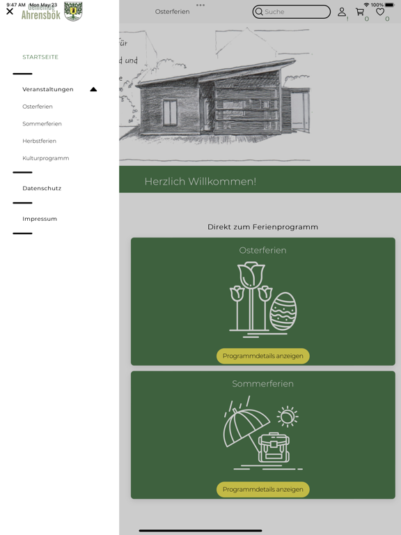 Ferienprogramm Ahrensboek screenshot 2