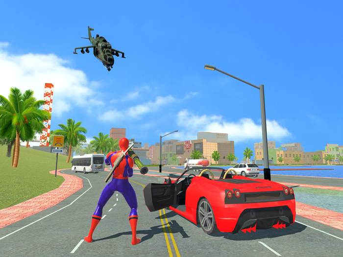 Super Rope Hero Vice Town