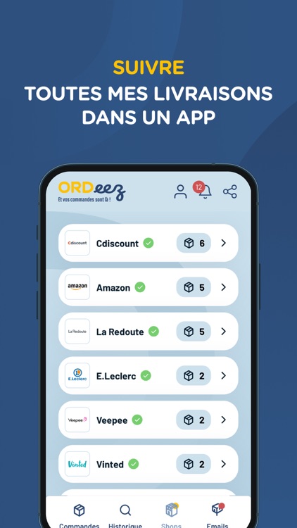 Ordeez, le suivi shopping screenshot-3