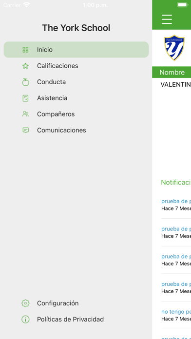 EduFácil Familias Screenshot