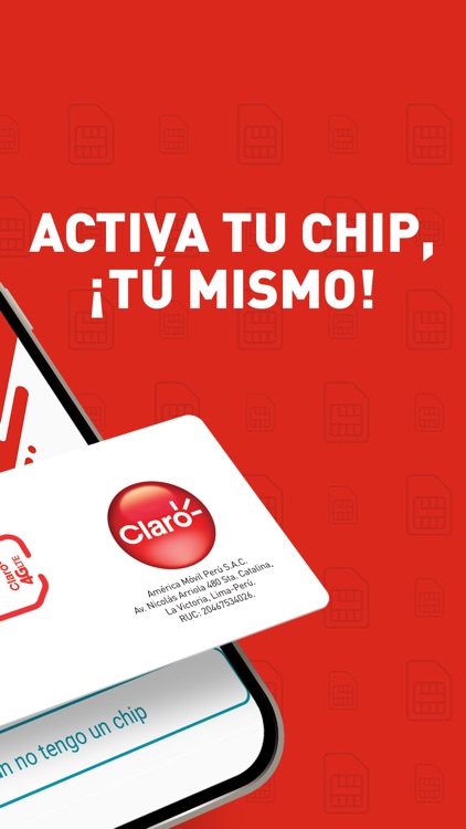 Activa tu Claro Perú