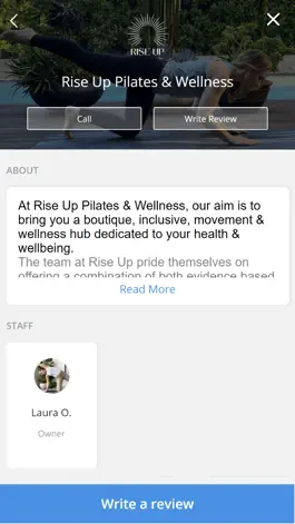 Game screenshot Rise Up Pilates & Wellness apk