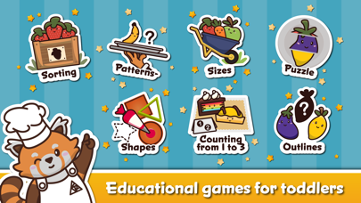ELIA Kids: Food games Screenshot