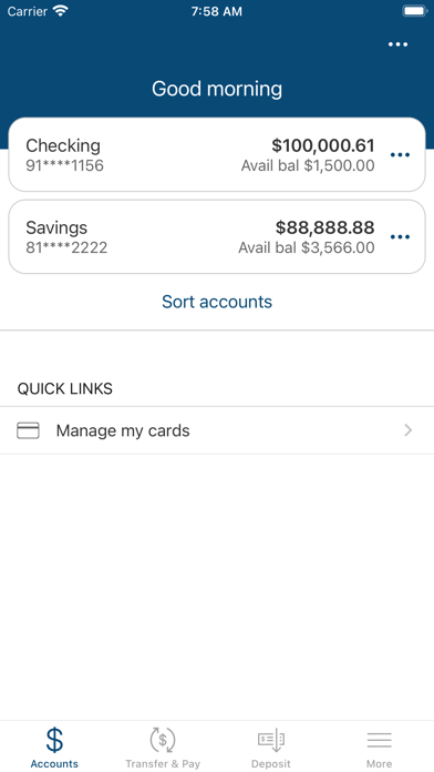 Wahoo State Bank Screenshot