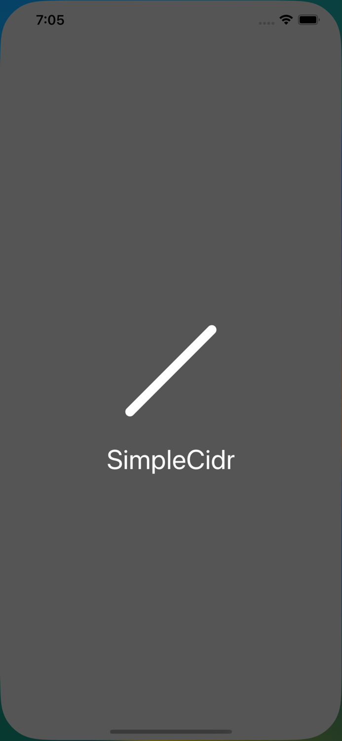 Simple Cidr