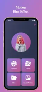 Motion Blur Effect screenshot #1 for iPhone