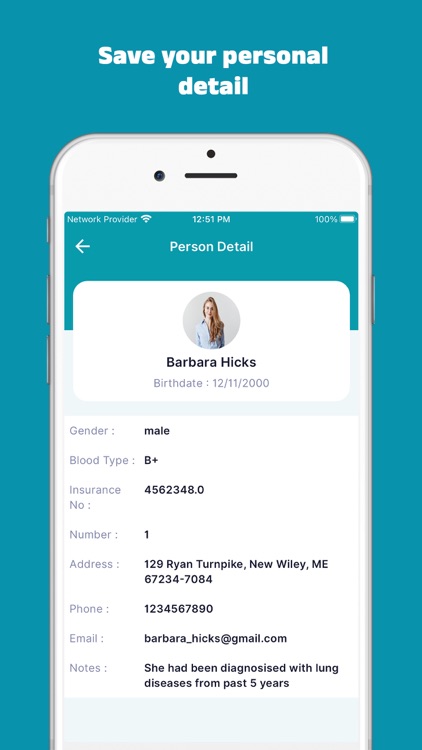 HealthDiary: Medical History