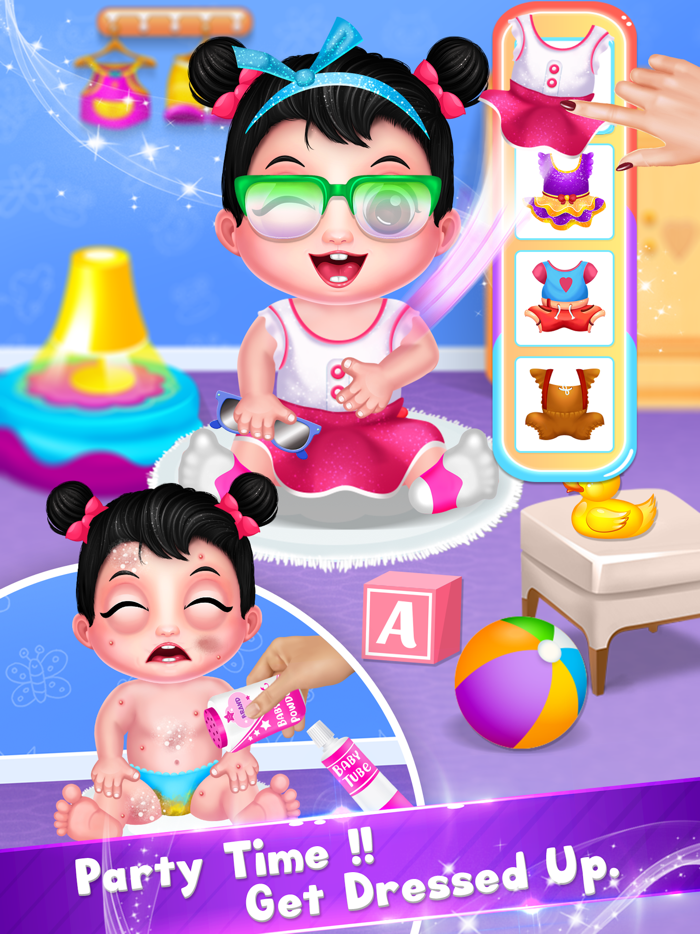 Cute Girl Daycare and Dress up