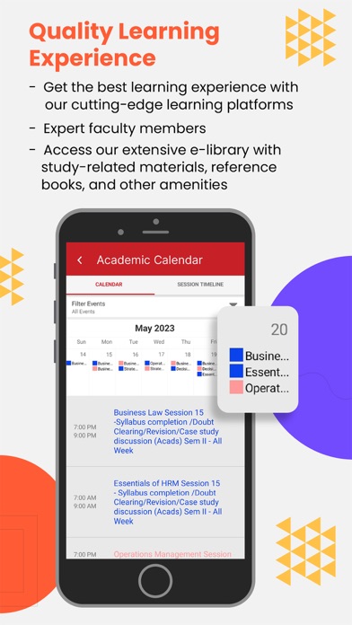 NMIMS CDOE Student App Screenshot