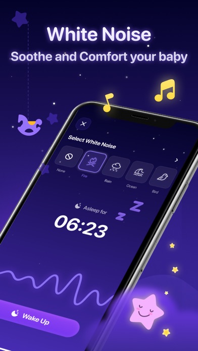 Baby Sleep Tracker & Sounds Screenshot
