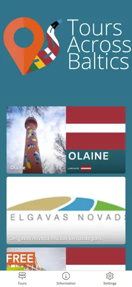 Game screenshot Tours Across Baltics apk