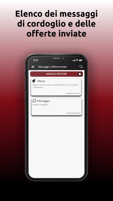 Onoranze Funebri Pignatelli G. Screenshot