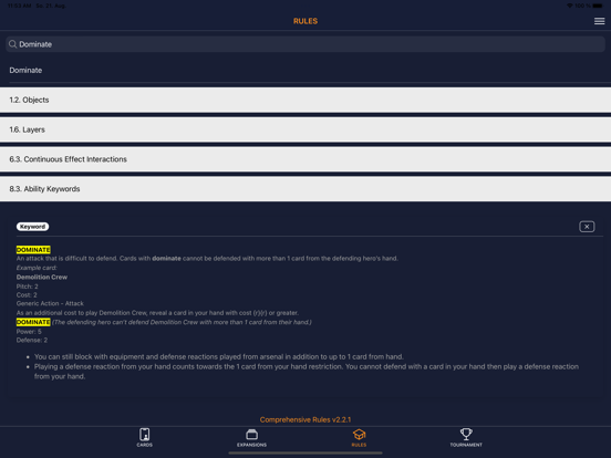 RULES OF RATHE iPad screenshot 6 - Productivity app