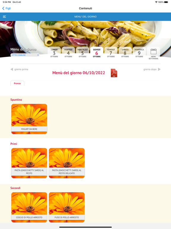 App screenshot